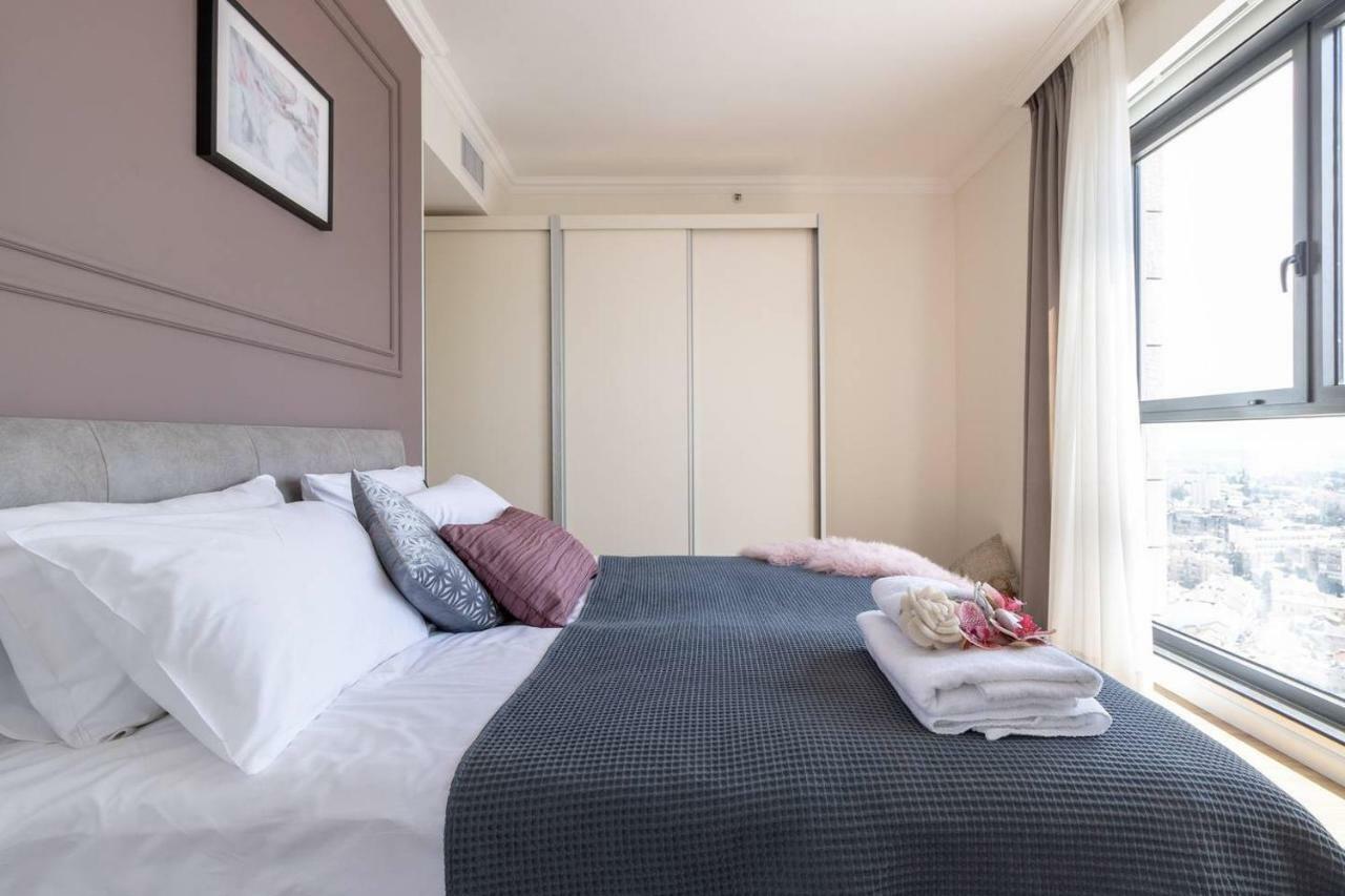 Magical 2Br/Parking With Amazing View, City Center Jerusalem Ngoại thất bức ảnh